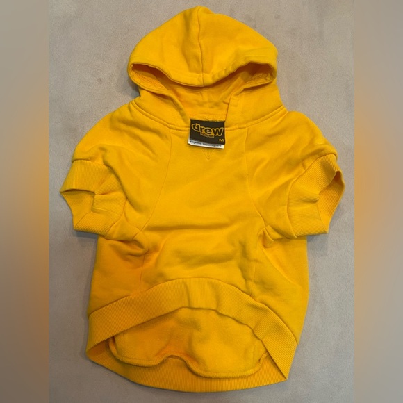 DREW HOUSE
SSENSE Exclusive Yellow Painted Dog Mascot Hoodie - Brand New - Picture 2 of 5